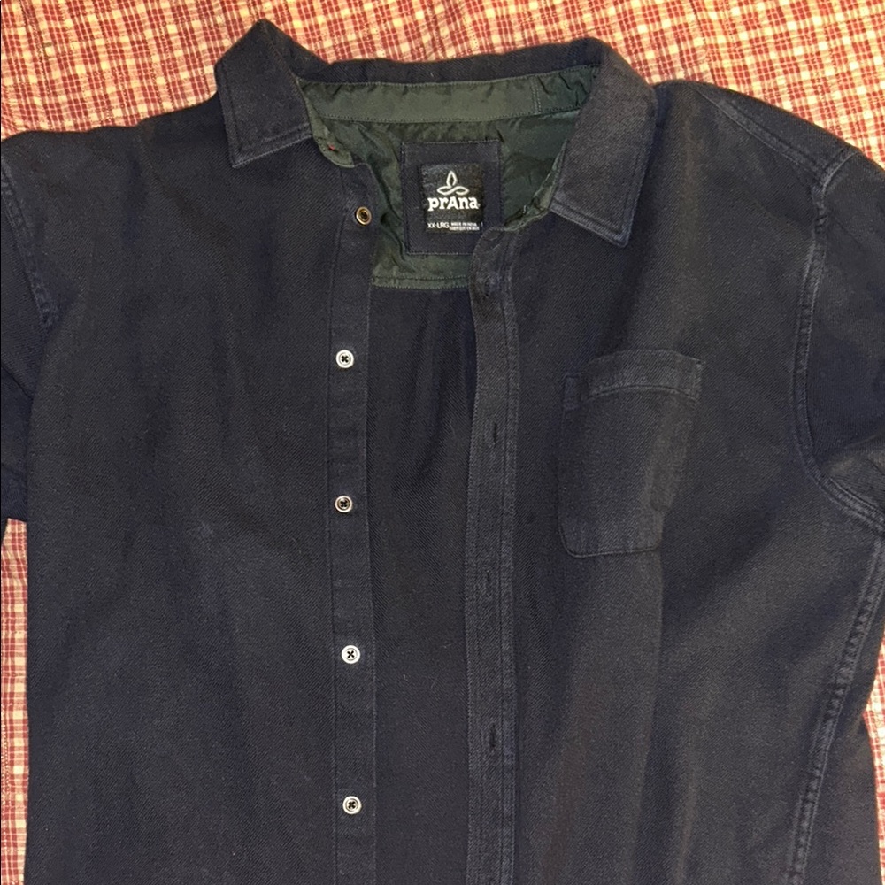Prana Men's Black Shirt